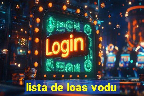 lista de loas vodu